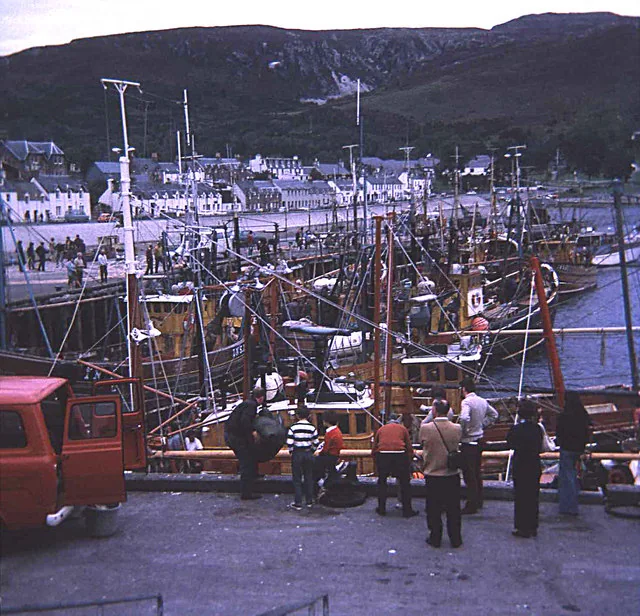 Boote im Hafen von Ullapool