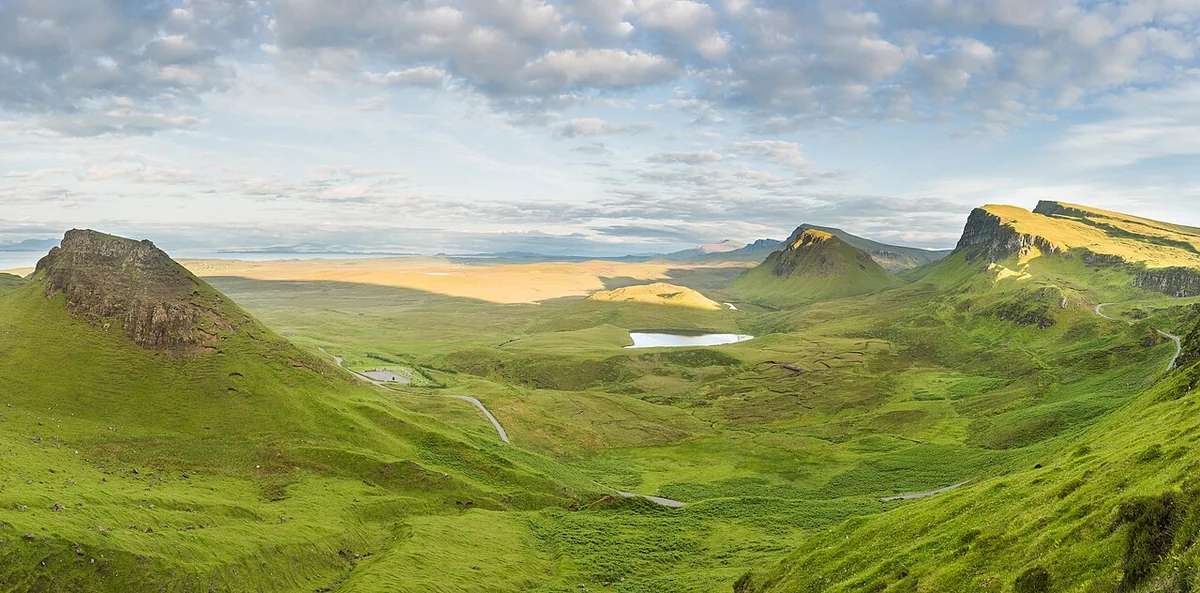 Felslandschaft des Quiraing auf der Trotternish-Halbinsel