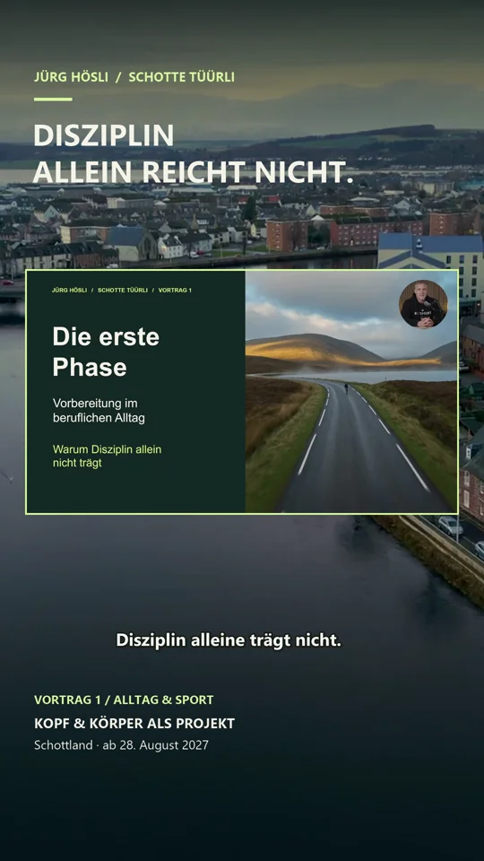 Disziplin – Vorschau aus der Schottlandtüürli-Premiere
