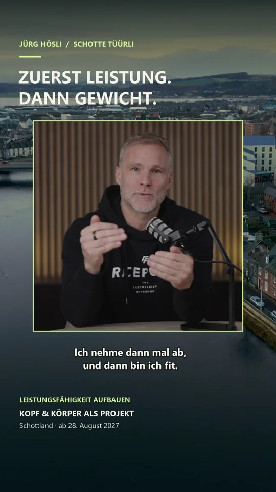 Zuerst Leistung. – Vorschau aus der Schottlandtüürli-Premiere